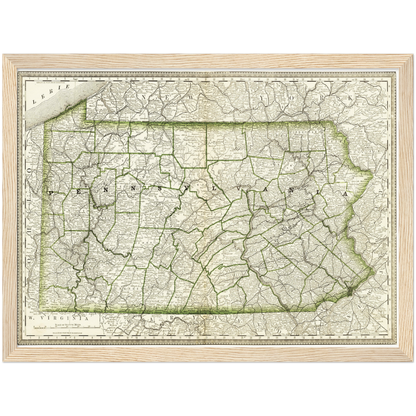 Historical city map  Test product horizontal 3 sizes