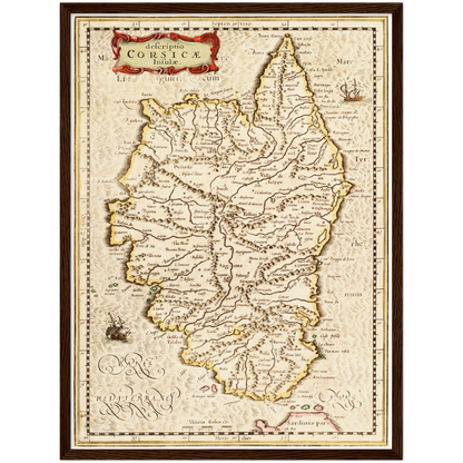 Historical city map  Test product horizontal 3 sizes