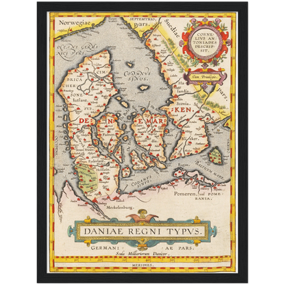 Historical city map  Test product horizontal 3 sizes