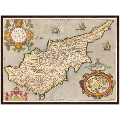 Historical city map  Test product horizontal 3 sizes