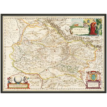 Historical city map  Test product horizontal 3 sizes