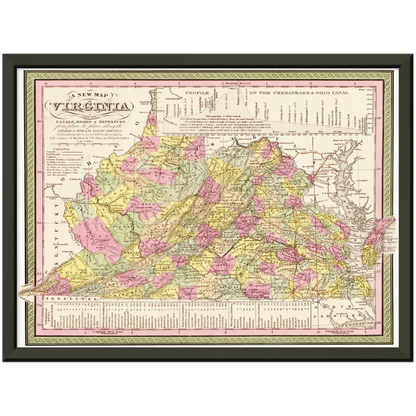 Historical city map  Test product horizontal 3 sizes
