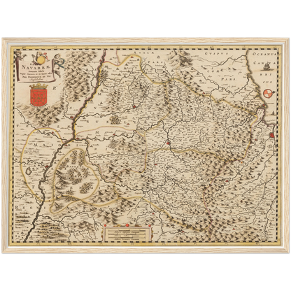 Historical city map  Test product horizontal 3 sizes