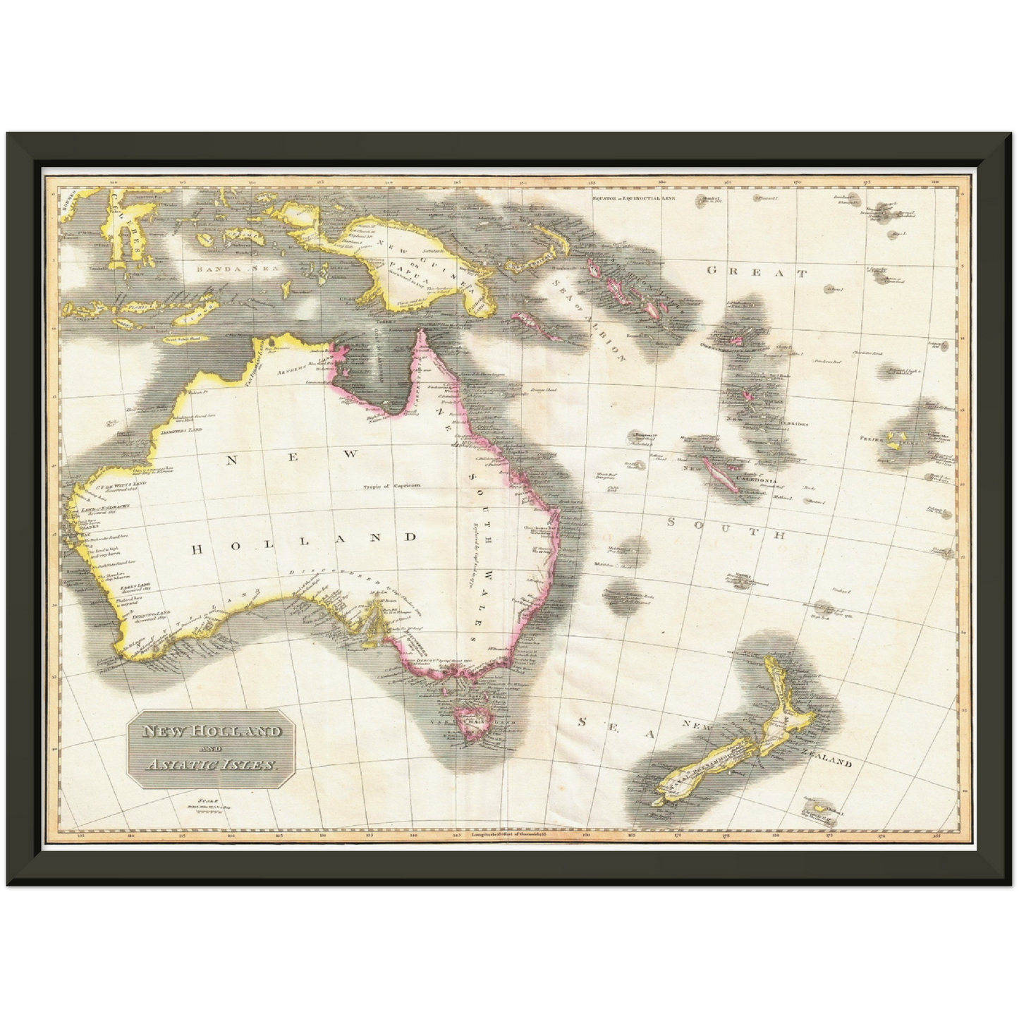 Historical city map  Test product horizontal 3 sizes