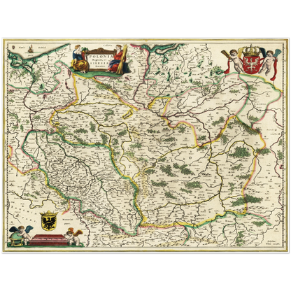 Historical city map  Test product horizontal 3 sizes