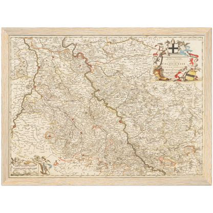 Historical city map  Test product horizontal 3 sizes