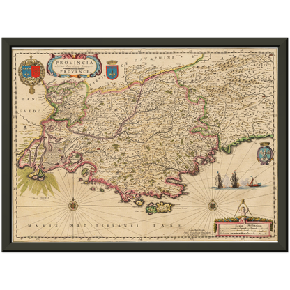 Historical city map  Test product horizontal 3 sizes