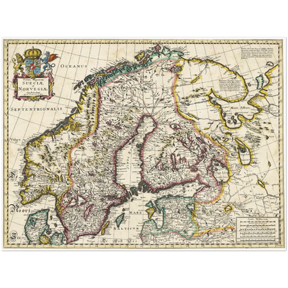 Historical city map  Test product horizontal 3 sizes