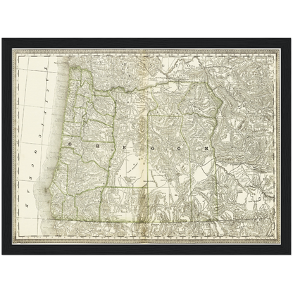 Historical city map  Test product horizontal 3 sizes