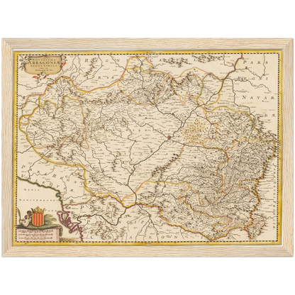 Historical city map  Test product horizontal 3 sizes