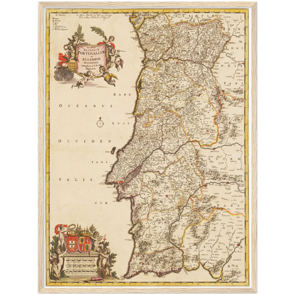 Historical city map  Test product horizontal 3 sizes