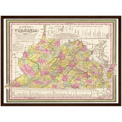 Historical city map  Test product horizontal 3 sizes