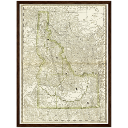 Historical city map  Test product horizontal 3 sizes