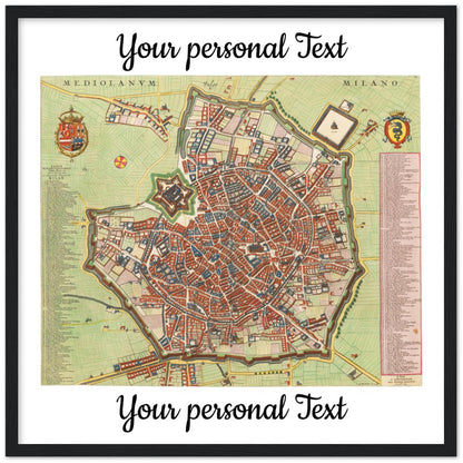 Personalisierte historische europäische Stadtansichten