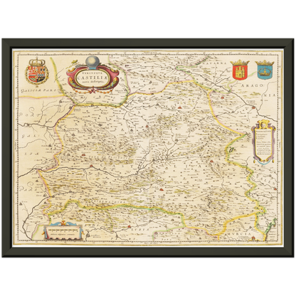 Historical city map  Test product horizontal 3 sizes