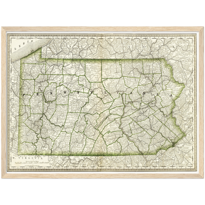 Historical city map  Test product horizontal 3 sizes