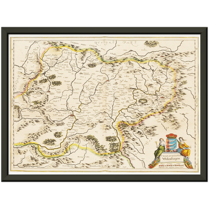 Historical city map  Test product horizontal 3 sizes