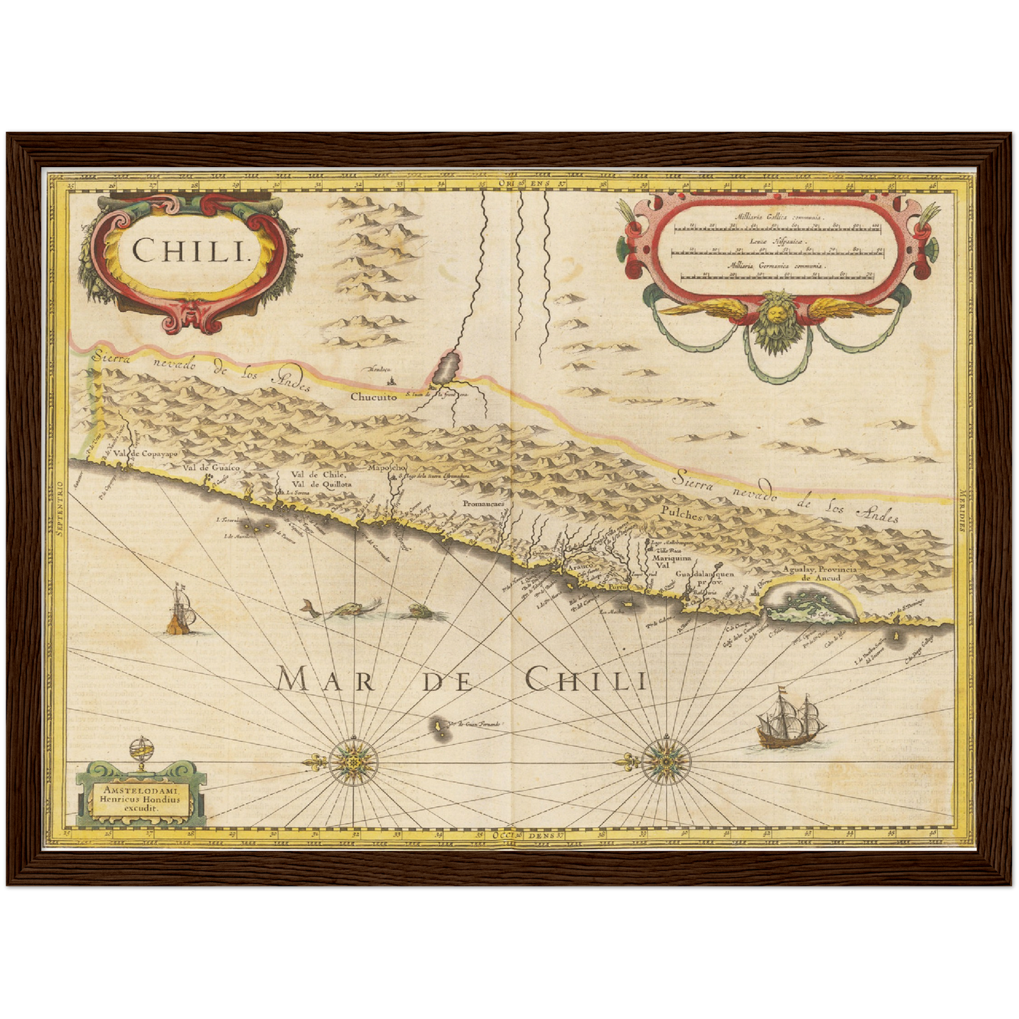 Chile um 1638
