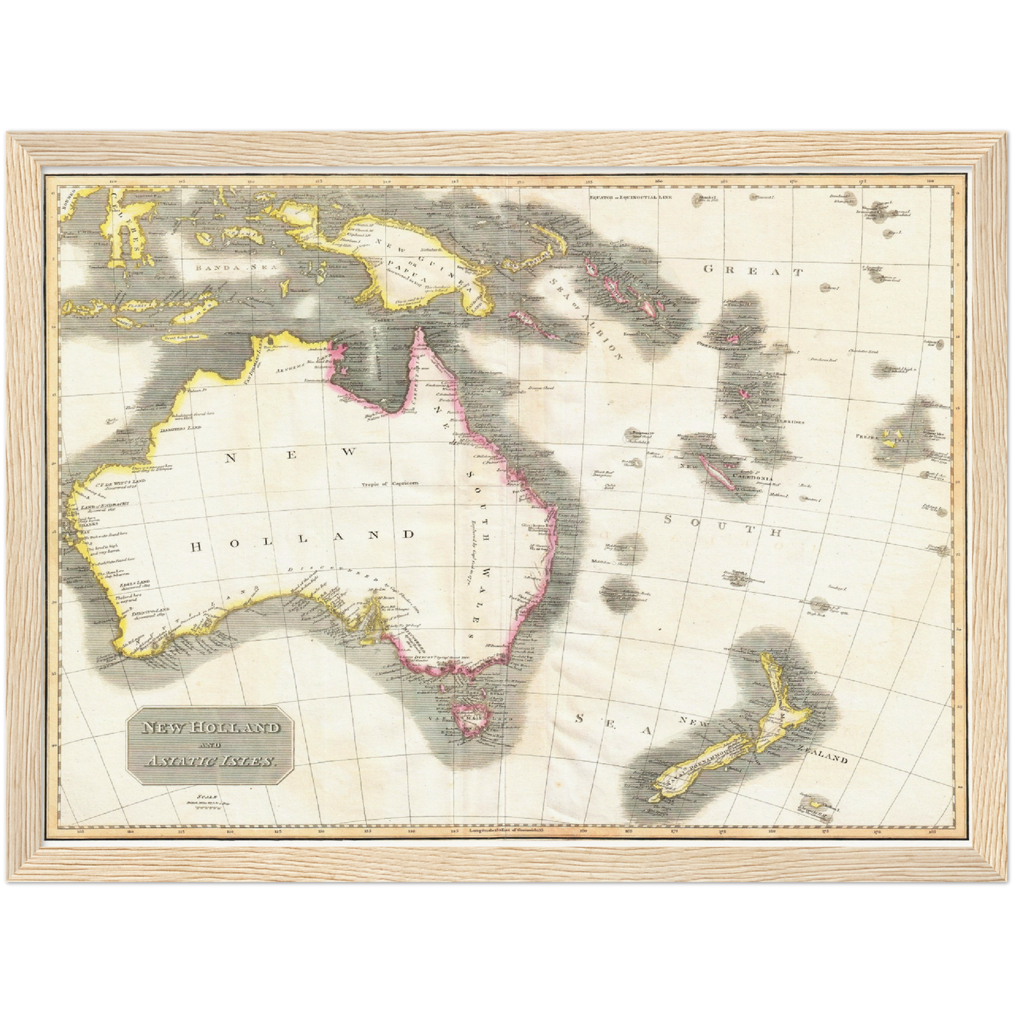 Historical city map  Test product horizontal 3 sizes