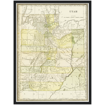 Historical city map  Test product horizontal 3 sizes