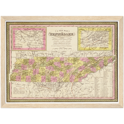 Historical city map  Test product horizontal 3 sizes