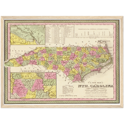 Historical city map  Test product horizontal 3 sizes