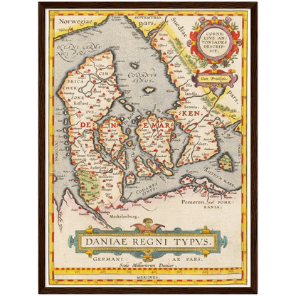 Historical city map  Test product horizontal 3 sizes