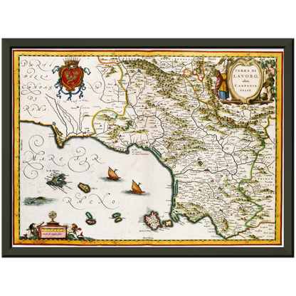 Historical city map  Test product horizontal 3 sizes