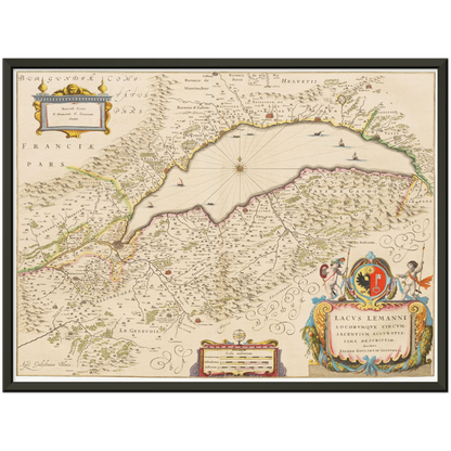 Historical city map  Test product horizontal 3 sizes