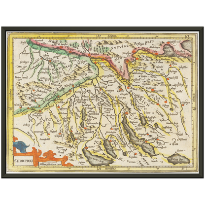 Zürichgau um 1609