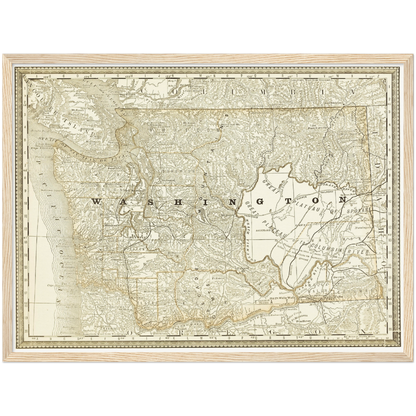 Historical city map  Test product horizontal 3 sizes