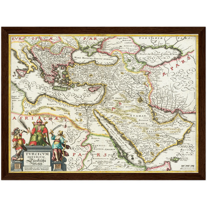 Historical city map  Test product horizontal 3 sizes