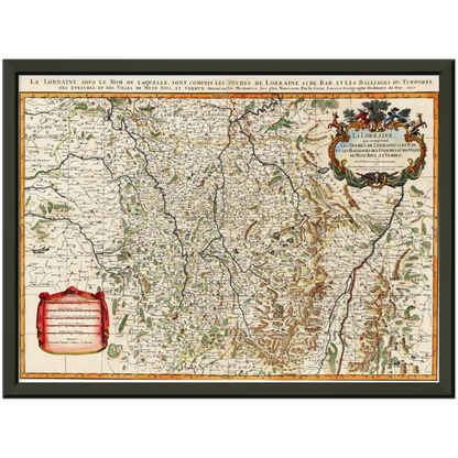 Historical city map  Test product horizontal 3 sizes