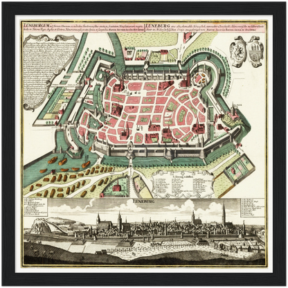Lüneburg um 1740