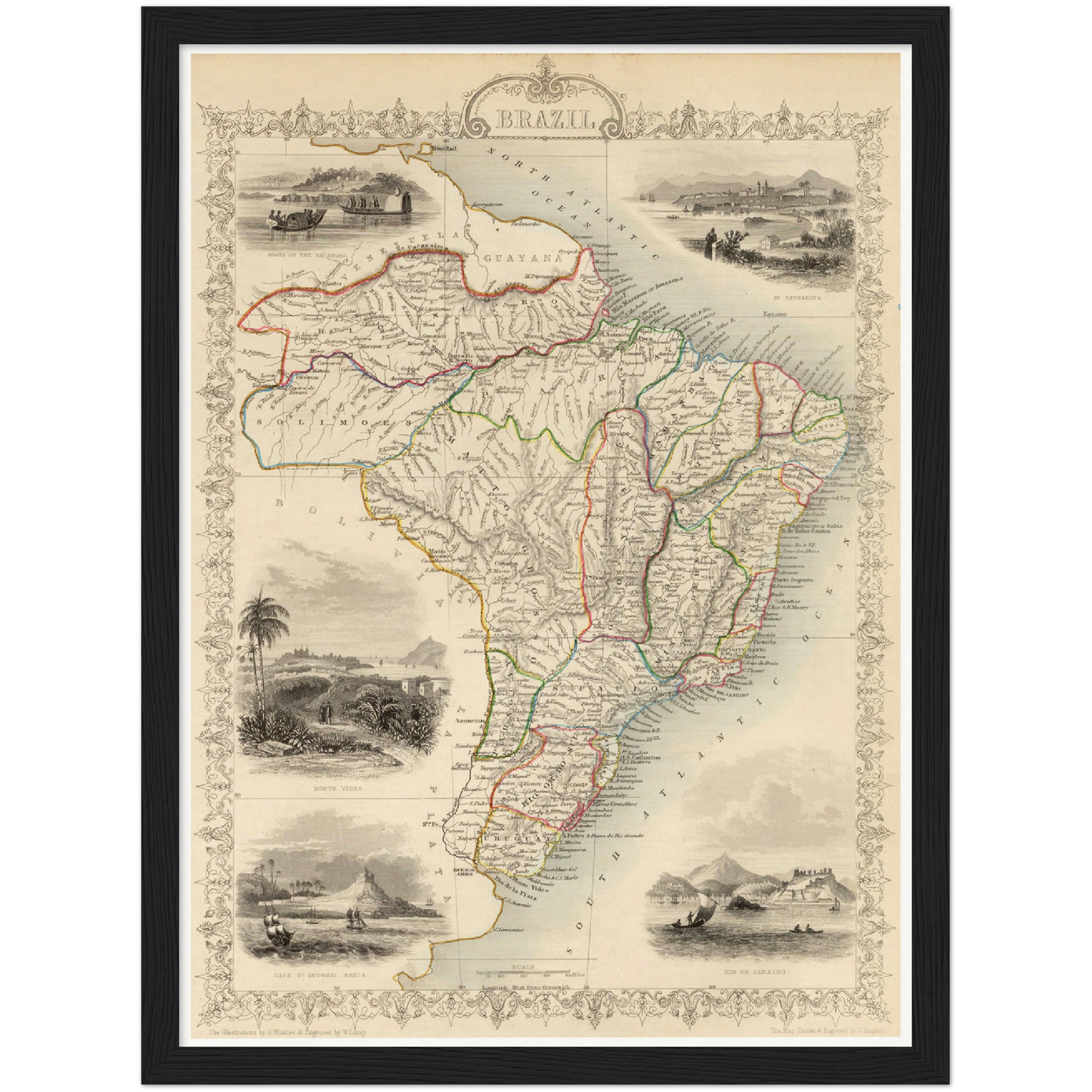 Brasilien um 1850