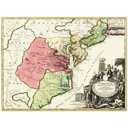 Historical city map  Test product horizontal 3 sizes