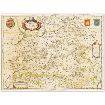 Historical city map  Test product horizontal 3 sizes