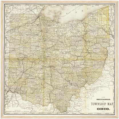 Historical city map  Test product horizontal 3 sizes