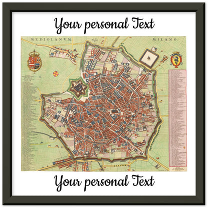 Personalisierte historische europäische Stadtansichten