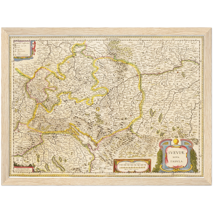 Historical city map  Test product horizontal 3 sizes