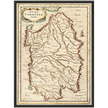 Historical city map  Test product horizontal 3 sizes