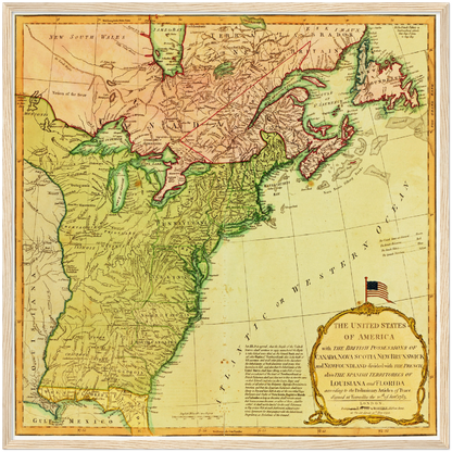 Historical city map  Test product horizontal 3 sizes