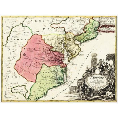 Historical city map  Test product horizontal 3 sizes