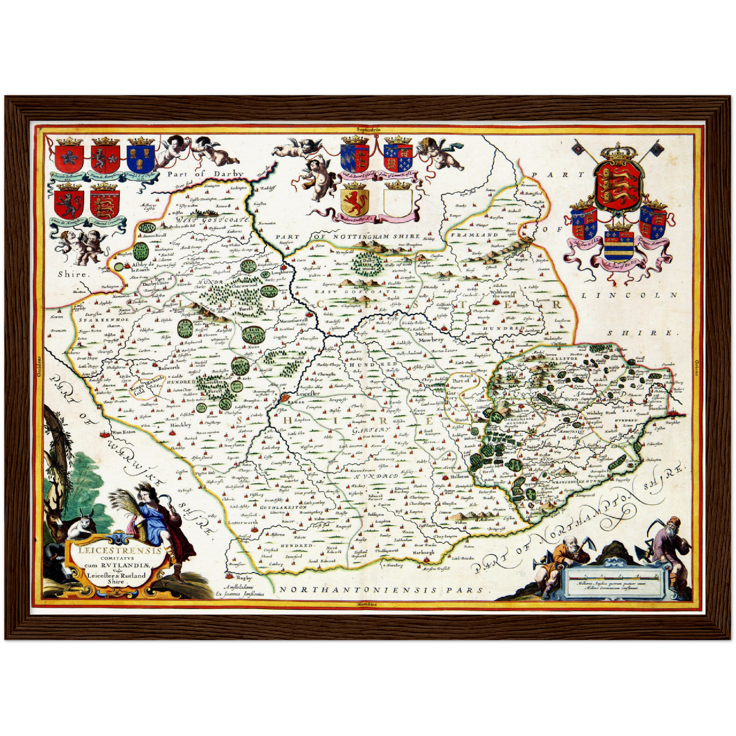Leicestershire um 1646