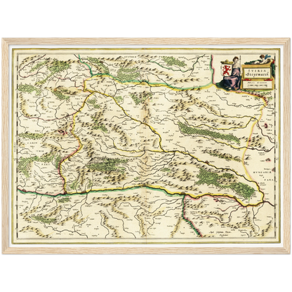 Historical city map  Test product horizontal 3 sizes