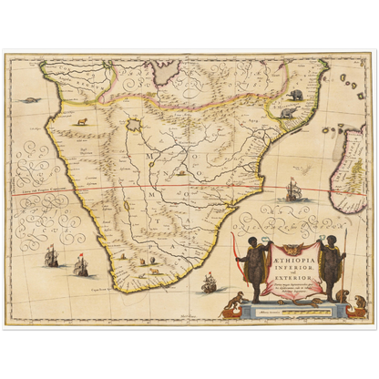 Historical city map  Test product horizontal 3 sizes