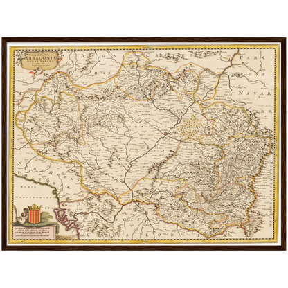 Historical city map  Test product horizontal 3 sizes