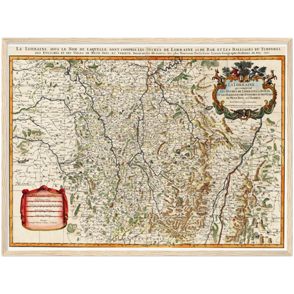 Historical city map  Test product horizontal 3 sizes