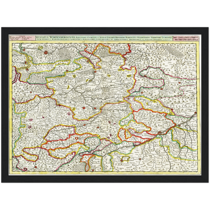 Württemberg um 1680