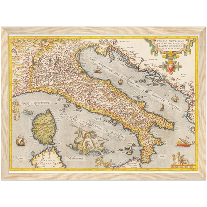 Historical city map  Test product horizontal 3 sizes